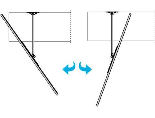 Quieres colocar una televisión de gran formato directa a la pared?