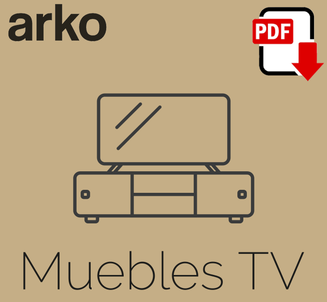 Descarga el catálogo de Muebles TV de la colección Arko